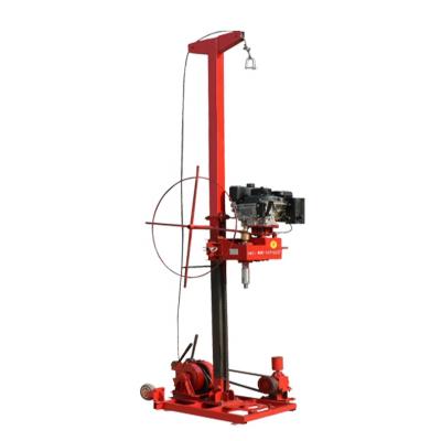 China High Drilling Efficiency 50m Portable Small Core Drilling Rig Machine QZ-3 SPT Depth Testing Equipment for sale