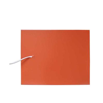 China Flexible Heater Parts Silicone Rubber Heater Heat Shield Induction Supporting Heater for sale