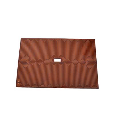 China Medical Devices 300*300mm Kapton 12v Polyimide Film Heater for sale