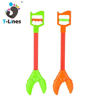 China Can play in the hot sale outdoor beach simulation beach time selling crab sling tool children's game house mechanical toy for sale