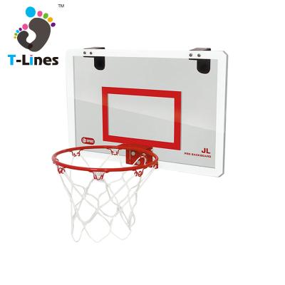 China 2022 Indoor Kids Sports Basket Ball Backboard Kids Hanging Basketball Hoop Indoor Door Toy Wall Mounted Set for sale