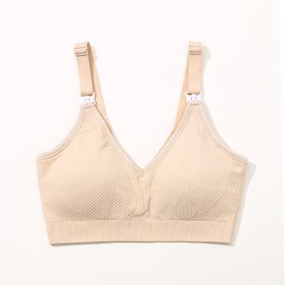 China Best Quality Breathable Wholesale Cheap Baby Bra Care Feeding Bra Maternity Bra for sale