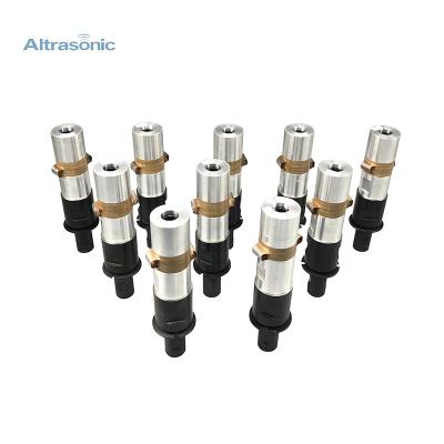 China - 20Khz 1500W 50mm Diameter Customization Welders Parts Ultrasonic Welding High Quality Ceramic Transducer for sale