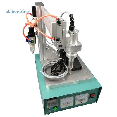 China HS-W35 hot production 35khz portable earring spot welding welding machine with bracket and base for sale