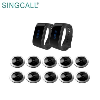 China SINGCALL Restaurant Response Waiter System Guest Beeper Watch for sale