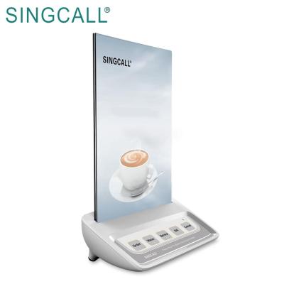 China SINGCALL Nursing Home Five Keys Wireless Server Calling System for Restaurant for sale