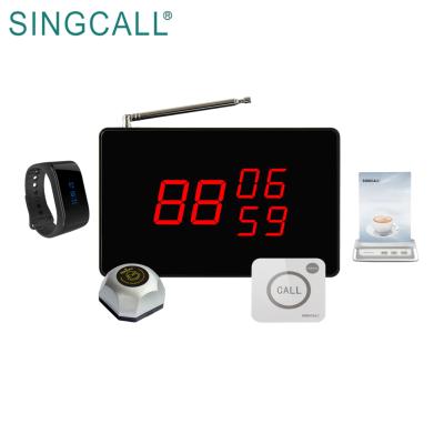 China Cheap Order Visitor SINGCALL Order Caller Key Call Button For Restaurant for sale