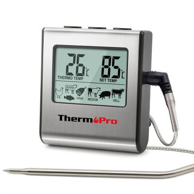 China ABS Plastic ThermoPro TP-16 Digital Meat Cooking Thermometer with Count Up and Count Down Timer for sale