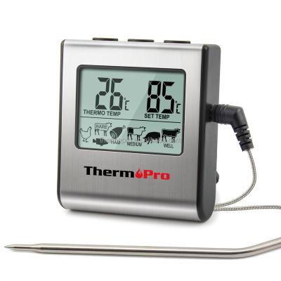 China Kitchen Thermometer Amazon Success ThermoPro TP16 Digital Meat BBQ Thermometer for Cooking with Timer for sale