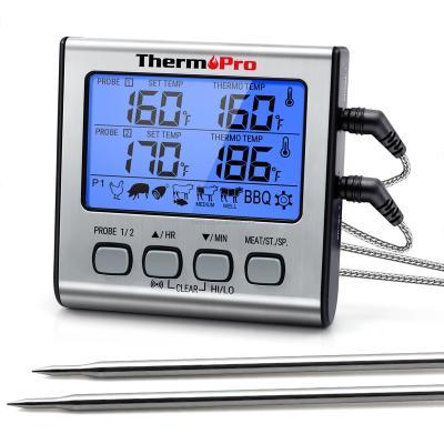 China Wholesale ThermoPro TP17 Digital Kitchen Thermometer Cooking Meat Thermometer with Dual Probes for sale