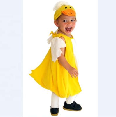 China Professional Custom Made Children's Cosplay Cartoon Costume Costume of Children's Little Yellow Duck Costume for sale