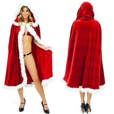 China Cosplay Cartoon Costume Chirstmas Cape For Adult Women for sale