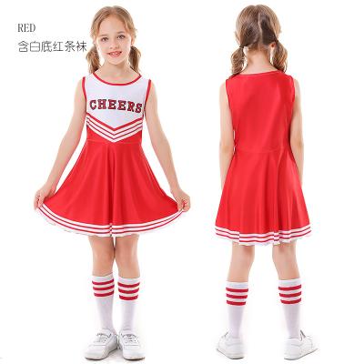 China Cosplay Cartoon Costume High Quality Cheerleading Dress Custom Made Cheerleading Uniforms for sale