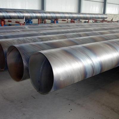 China Structure pipe BS 1387 St13, St14, St33, St37, St44, ST52 Spirial welded carbon steel pipe made in china. for sale