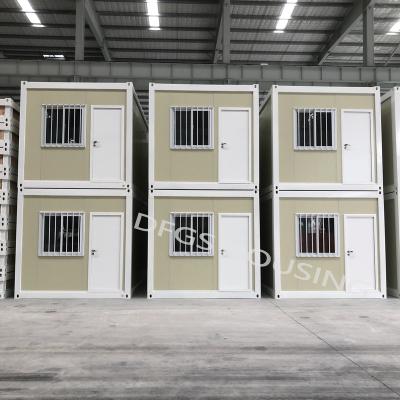 China Modern DFGS Housing Disaster Area Use House Hurricane Proof Prefab Houses Easy Assemble Prefab Homes House for sale