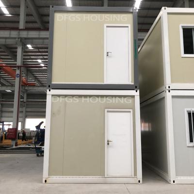 China Easy Installation DFGS Metal Project Custom Made Chinese Prefab Housing Logistics Warehouses Prefab Bolt Container Prefab Room for sale