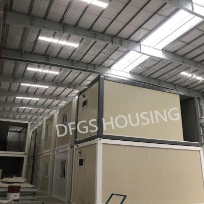 China Modern DFGS Housing Baby House Fast Build Economy Container Prefab Luxury Commercial Building China Portable Houses for sale