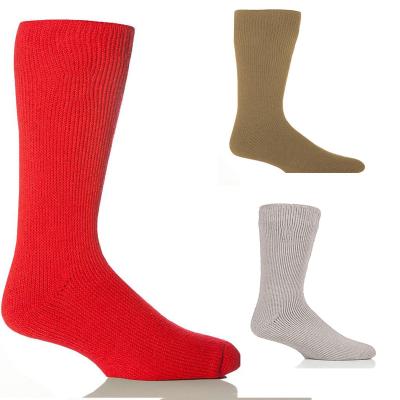 China Wholesale Red Mens Winter Thermal Crew Socks QUICK DRY Cashmere Long for sale