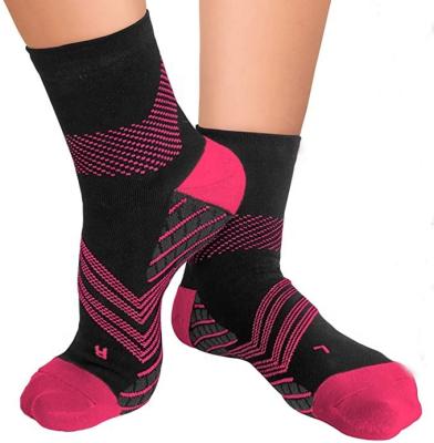 China 2021 THETA High Quality Women QUICK DRY Lace Plantar Fasciitis Socks Compression Medical Ankle Socks for sale