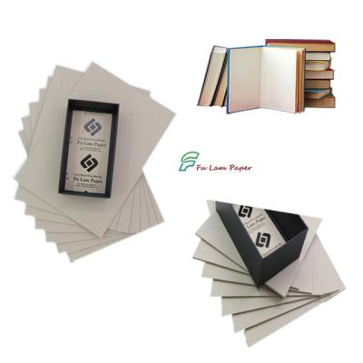 China Gray Board Uncoated Cardboard 2.2mm thick moisture proof for cover and note book binding for sale