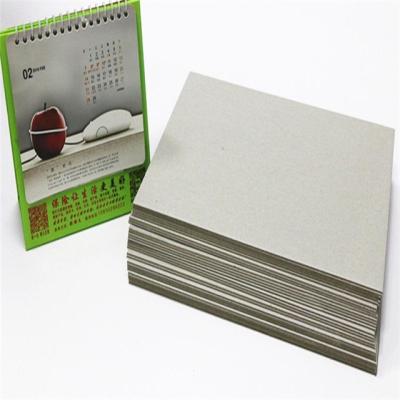 China Factory Wholesale High Quality Board Paper Frame Back Board Moisture Proof Gray Paperboard for sale