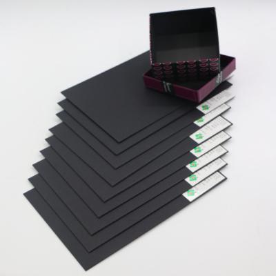 China Moisture Proof 230gsm Black Cardboard Making Notebooks Card Paper for sale