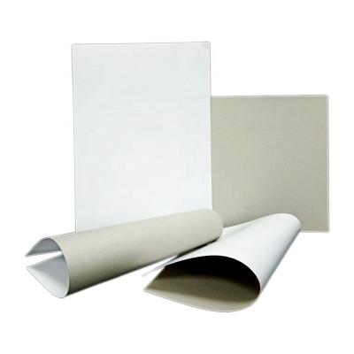 China Moisture Proof Duplex Board 350 Gsm White Gray Back And Gray Back Board for sale