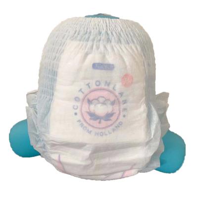 China Non Brand Cloth Soft Breathable Plain Weave Diaper Baby Disposable Diapers for sale