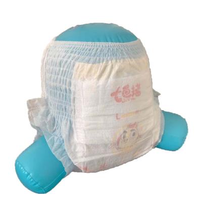 China Plain weave 2022 hot wholesale high quality ultra-thin baby pants baby factory disposable diaper diapers for sale