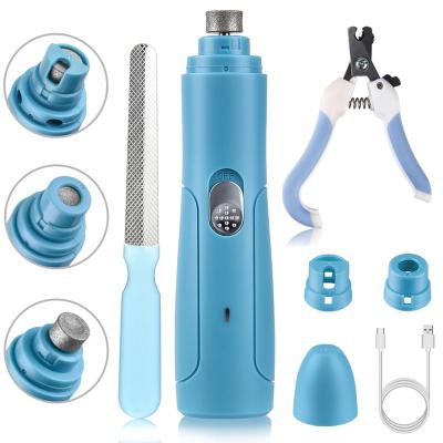 China Viable cat and dog cleaning sets and beauty pet nail and high power electric polisher nail polisher set for sale