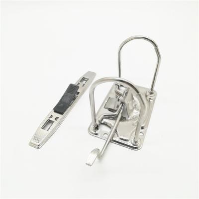 China Metal Backrest Lever Clip Metal Arch Mechanism 75mm With Compressor Bar for sale