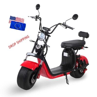 China Mini Unisex Mountain EBike Motorcycle Customization Motor 1500W 2000W Best Adult Electric Moped Gears Electric 2 Wheel Coarse Scooter for sale