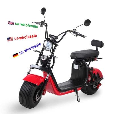 China Cheap Scooter Unisex Max Wheel 55KM Range Vespa Style Citycoco Bike Motorcycle Customization 1500W Freestyle 2 Wheel Electric Motorcycle for sale