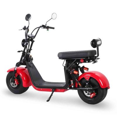 China Electric Bike Chopper Motorcycle Ebike Dropshipping Citycoco Fat Tire Electric Seat Unisex Rechargeable Comfortable Scooter Motor for sale