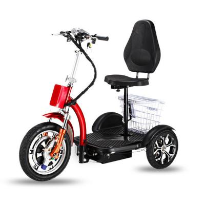 China Top Powerful High Quality USA 500w Iron 3 Wheel Scooter Bike Tricycle Electric Scooters For Elderly For Adult for sale