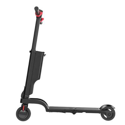 China Unisex Folding OEM Lithium Battery 36V Scooter X6 250W Portable Dismountable Electric Scooter In Backpack 5.5 Inch Solid Wheel For Adult for sale