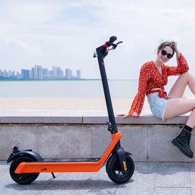 China Customization X9 Unisex Scooter 10 Inch Big Motor Power 36V 1000W 40km/h 120km Lithium Battery Mileage Portable Electric Scooter for sale