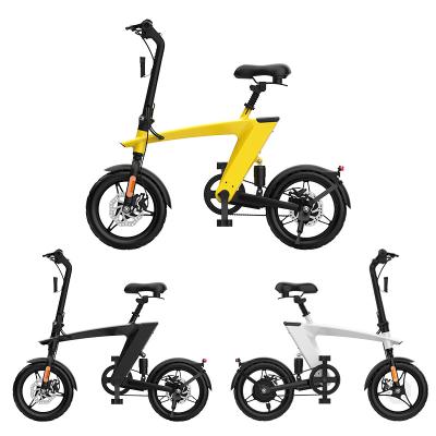 China High Quality Aluminum Alloy Outdoor Electric City Motorcycle Street Gears Gross Wheel E Bike 36V Foldable Electric Bicycle for sale