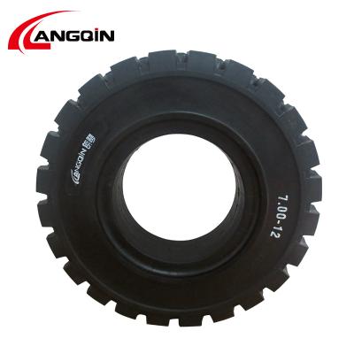 China High Wear Resistant 7.00-12 High Quality 3ton Forklift Tire for sale