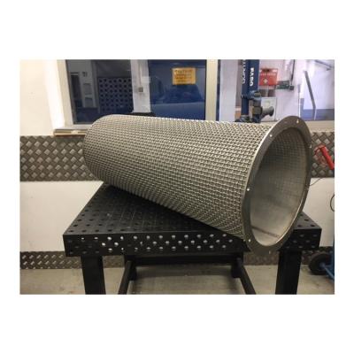 China ballast water filtration factory directly supply high quality stainless steel mesh sand filter cartridge swimming pool for sale