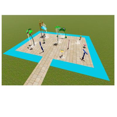 China 304 stainless steel LeisurePlay water park theme design water park for kids pool for sale