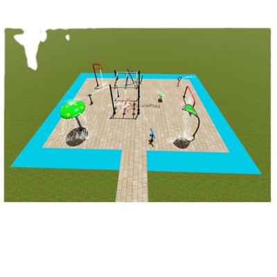 China 304 stainless steel LeisurePlay sprinkler pool for kids Other Water Play Equipment for aquatic ground for sale