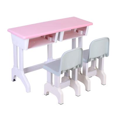 China Hot Selling Modern School Desk Kindergarten Furniture Preschool Desks And Chairs For Kids for sale