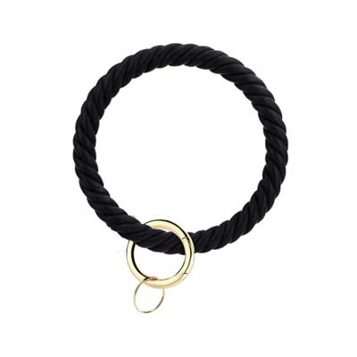 China Silicone Wristband Key Chains Silicone Wristband Key Chain Bracelet Wristband For Women Girl Silicone Key Chain Bracelets With Key Chain for sale