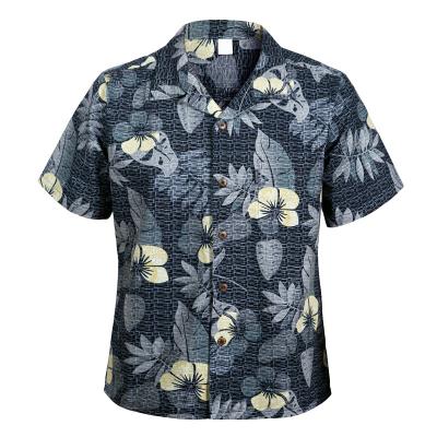 China Summer Style New Anti-Pilling Cardigan T-Shirts Button Up Shirt Mens Hawaiian Short Sleeve for sale