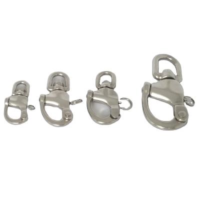 China High Quality Stainless Steel Marine Swivel Heavy Industry Quick Release Quick Release Shackles for sale