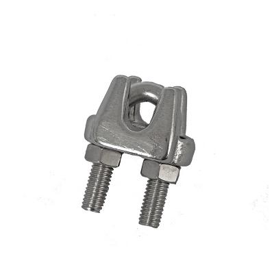 China Heavy Industry Heavy Duty 304 or 316 Stainless Steel Sling Wire Rope Accessories Wire Rope Clip for sale