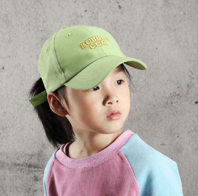 China JOINT Korean version of the tide CHILD wild cotton letter embroidery baseball cap leisure outdoor sunscreen breathable sunshade hat for sale