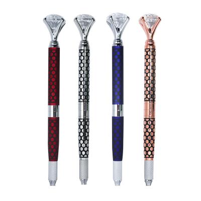 China BL Stainless Steel Permanent Manual Tattoo Pen For Permanent Makeup Eyebrow Microblading for sale