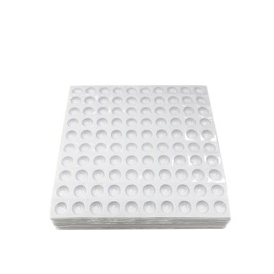 China Disposable Plastic Color Dish Color Tray Berlin Ink Cup Holder Permanent Makeup Painting Tray Beauty Portable Tattoo Nail for sale